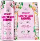 Absolut Grapefruit Paloma 4pk Cans