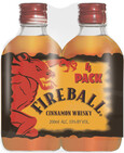 Fireball Cinnamon Whiskey 4-200ml