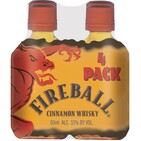Fireball Cinnamon Whiskey 4-50ml