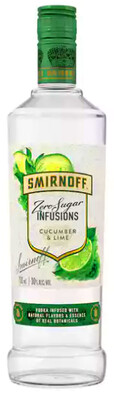 Smirnoff Zero Sugar Infusions Cucumber & Lime