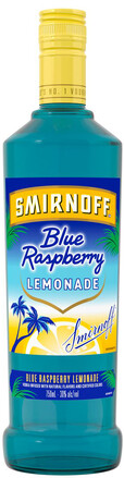 Smirnoff Blue Raspberry Lemonade Flavored Vodka