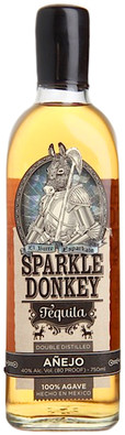 Sparkle Donkey Anejo Tequila