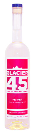 Glacier 45 Pepper Infused Vodka (Regional - OR)