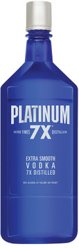 Platinum 7X Vodka (Plastic)