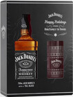 Jack Daniel's Black Label W/holiday Collins Glass (Holliday)