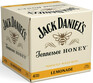 Jack Daniel's Tennessee Honey & Lemonade 4pk Cans