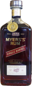 Myer's Dark Rum Private Single Barrel(private Select Barrel)