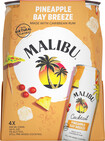 Malibu Pineapple Bay Breeze 4pk Cans