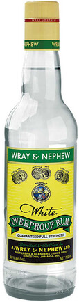 Wray & Nephew White Overproof 126 Proof Rum