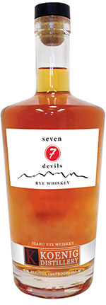 Seven Devils Rye Whiskey