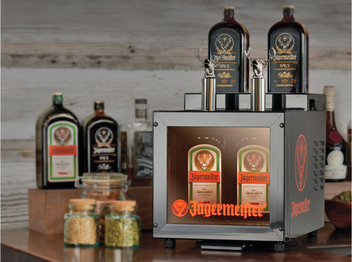 How to clean a jagermeister machine